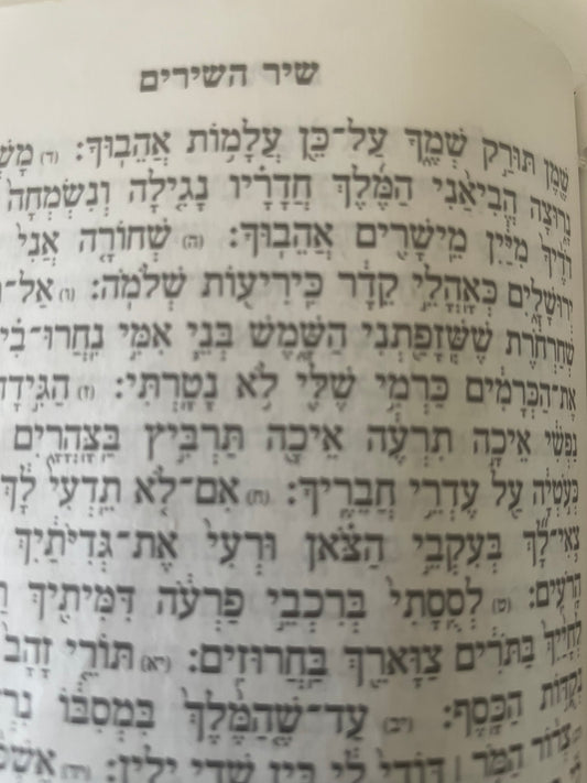 Nishmat & Shir Hashirim