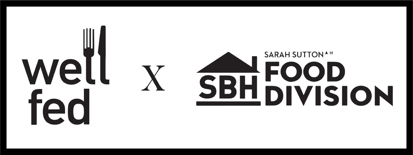 SPONSORSHIP $1800 WELL FED x SBH